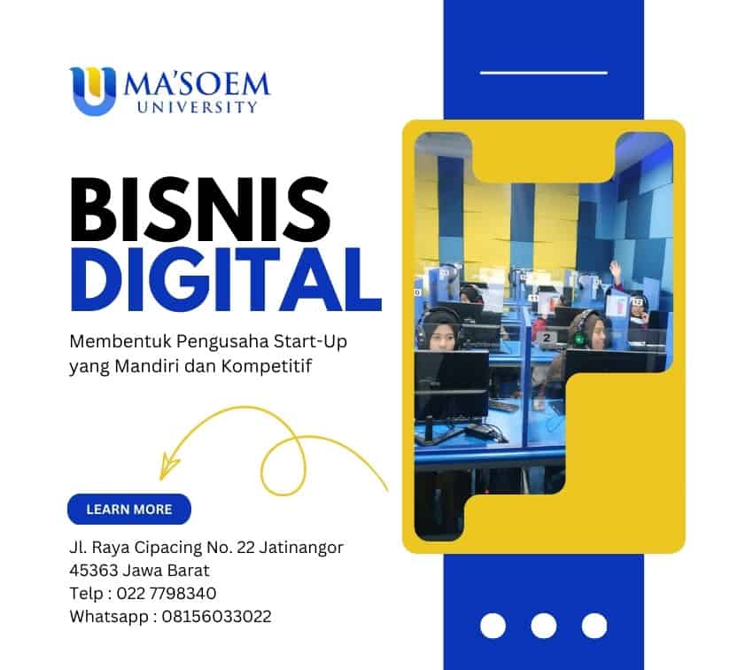 Bisnis Digital Bandung: Pilihan Kuliah Kreatif dan Praktis di Universitas Ma’soem