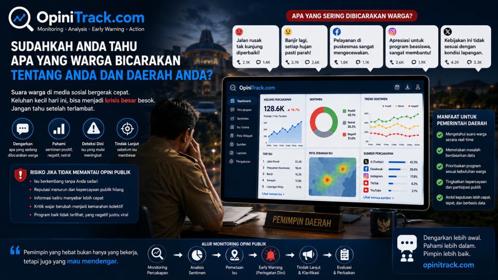 Sudahkah Kepala Daerah Benar-Benar Tahu Apa yang Warganya Pikirkan?